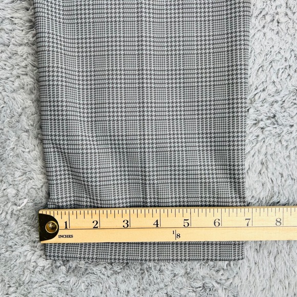 Rhone Commuter Pro Trouser Men's 33x32 Griffin Grey Plaid Flex-Knit Slim NWT - Picture 7 of 12